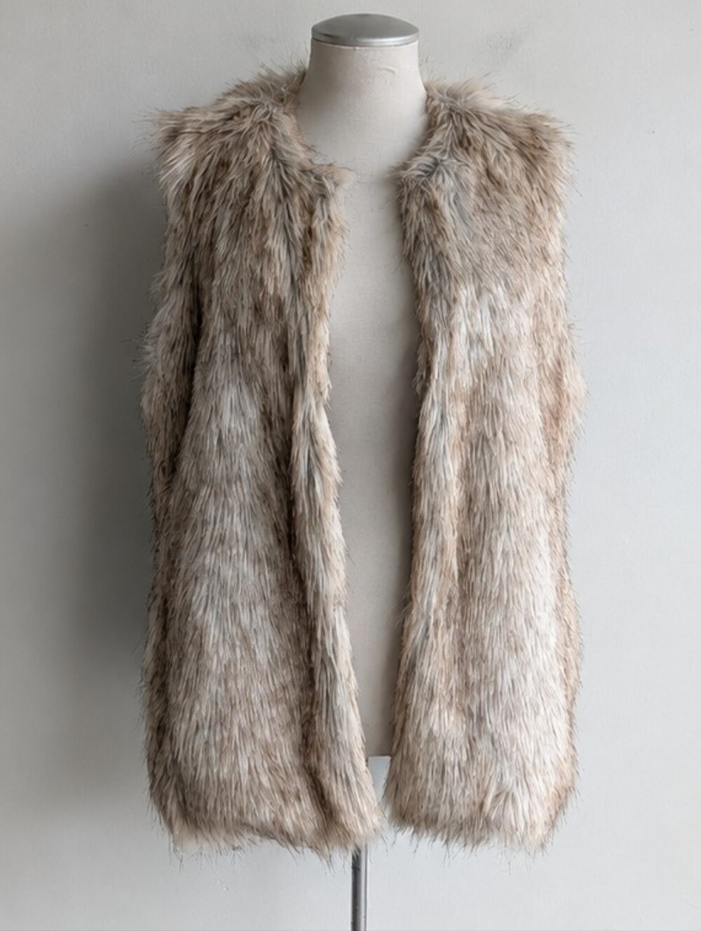 Zara Faux Fur Vest